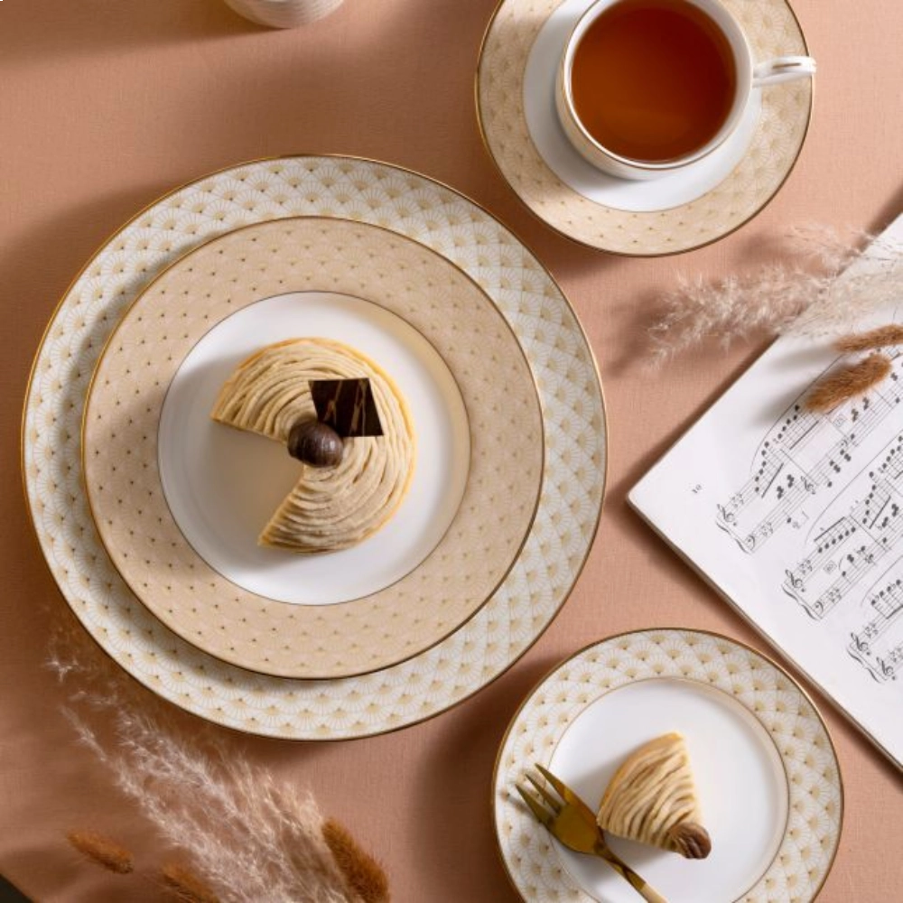 Aparelho de Jantar 18 Pecas Noritake Trocadero Gold Aparelho de Jantar 18 Pecas Noritake Trocadero Gold