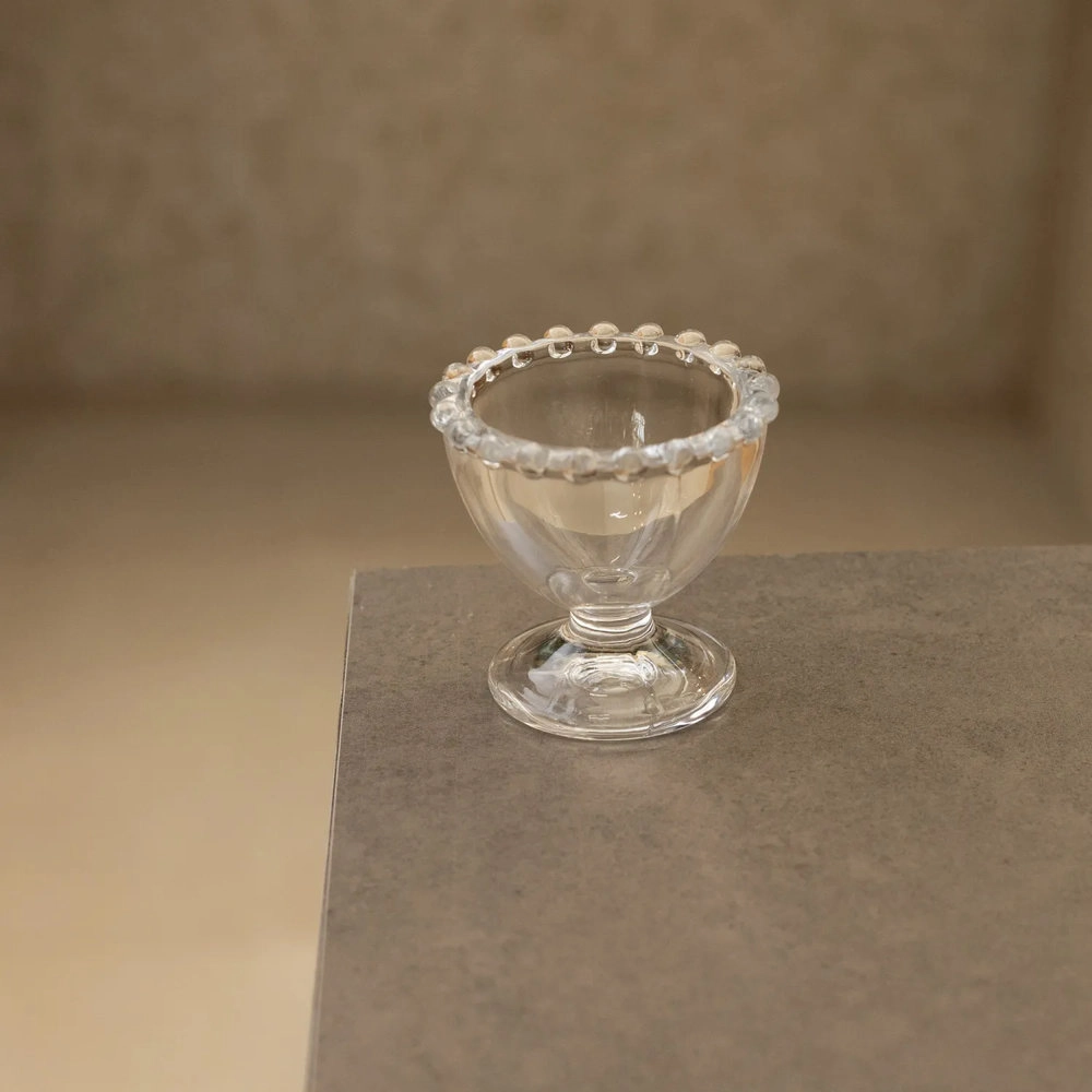 Jogo de Porta Ovo Wolff Pearl Transparente 6 X 6 Cm - 6 Pecas Jogo de Porta Ovo Wolff Pearl Transparente 6 X 6 Cm - 6 Pecas