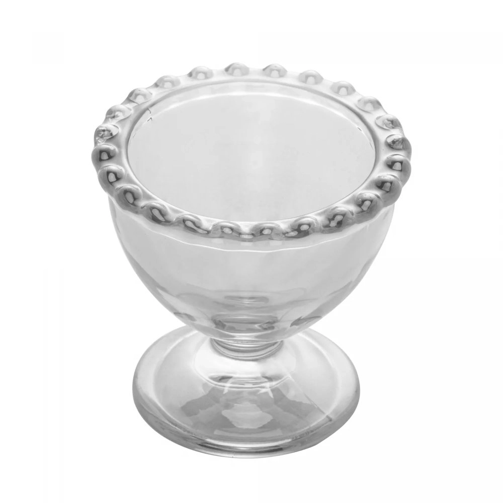 Jogo de Porta Ovo Wolff Pearl Transparente 6 X 6 Cm - 6 Pecas Jogo de Porta Ovo Wolff Pearl Transparente 6 X 6 Cm - 6 Pecas