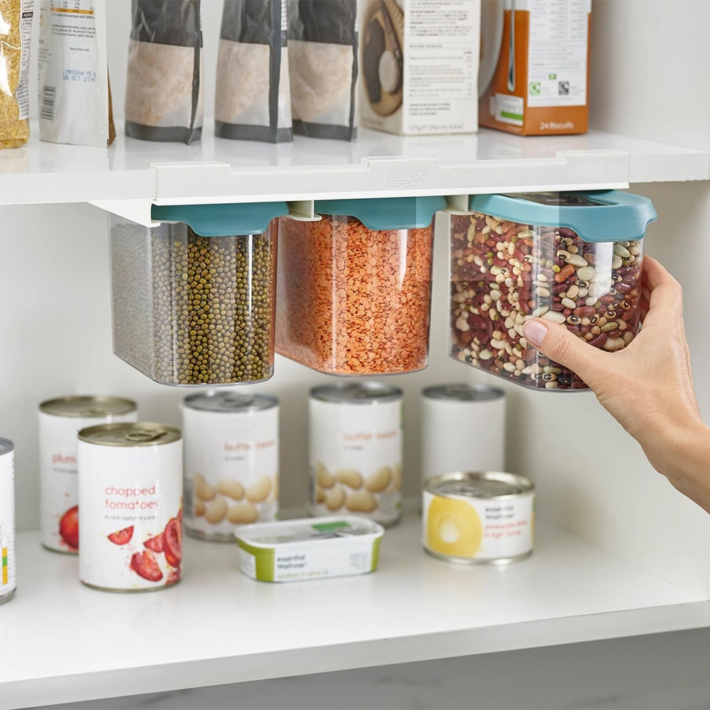 Jogo de Potes Para Armazenamento Joseph Joseph 1,3 Litros - 3 Peças Jogo de Potes Para Armazenamento Joseph Joseph 1,3 Litros - 3 Peças