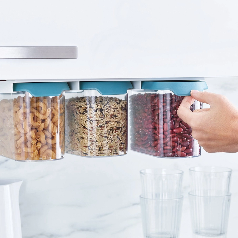 Jogo de Potes Para Armazenamento Joseph Joseph 1,3 Litros - 3 Peças Jogo de Potes Para Armazenamento Joseph Joseph 1,3 Litros - 3 Peças