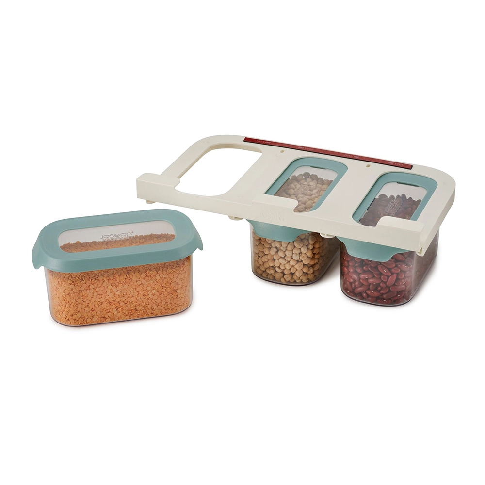 Jogo de Potes Para Armazenamento Joseph Joseph 900 Ml - 3 Peças