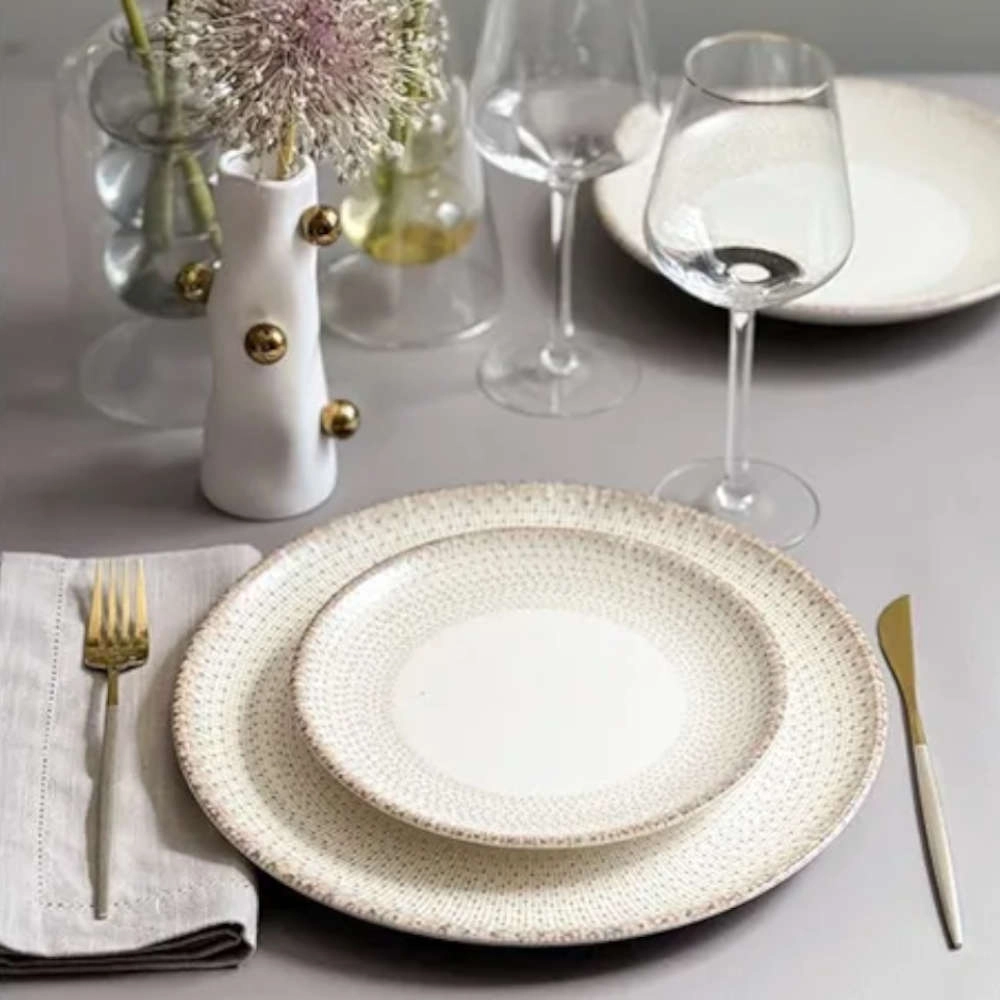 Jogo de Pratos de Sobremesa Coup Sintonia Ceramica Alleanza Jogo de Pratos de Sobremesa Coup Sintonia Ceramica Alleanza