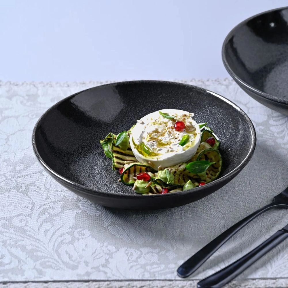 Jogo de Pratos Fundo Porto Brasil Basic Dove- 6 Pecas