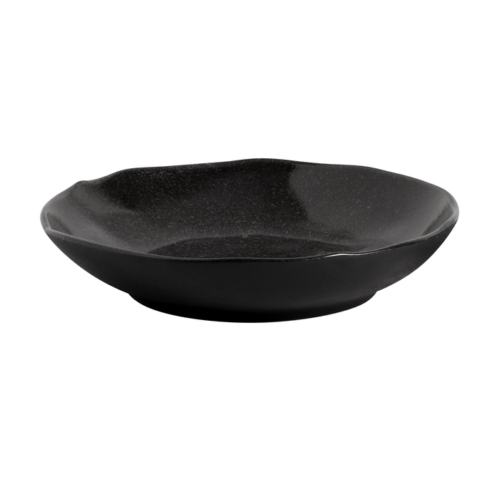 Jogo de Pratos Fundos Porto Brasil Bio Black Sand 25 Cm - 6 Peças Jogo de Pratos Fundos Porto Brasil Bio Black Sand 25 Cm - 6 Peças