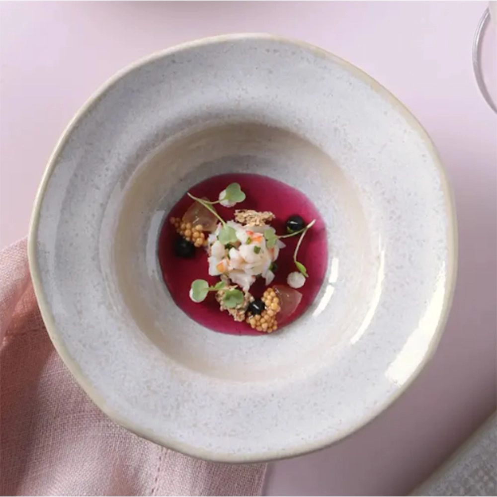 Jogo de Pratos Para Entrada / Sobremesa Porto Brasil Orgânico Latte 19 Cm - 4 Peças Jogo de Pratos Para Entrada / Sobremesa Porto Brasil Orgânico Latte 19 Cm - 4 Peças