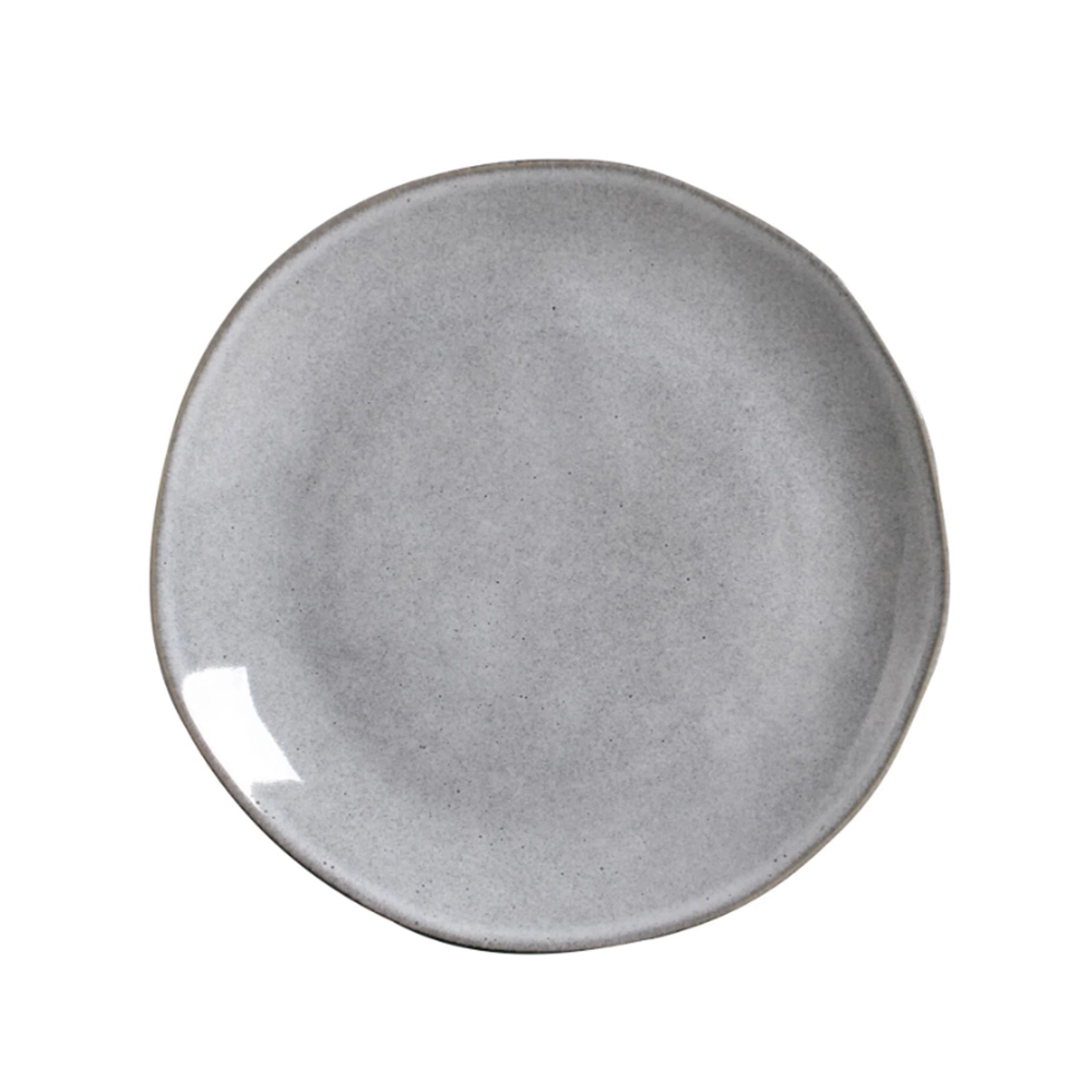 Jogo de Pratos Rasos Porto Brasil Orgânico Concreto 27,5 Cm - 6 Peças Jogo de Pratos Rasos Porto Brasil Orgânico Concreto 27,5 Cm - 6 Peças