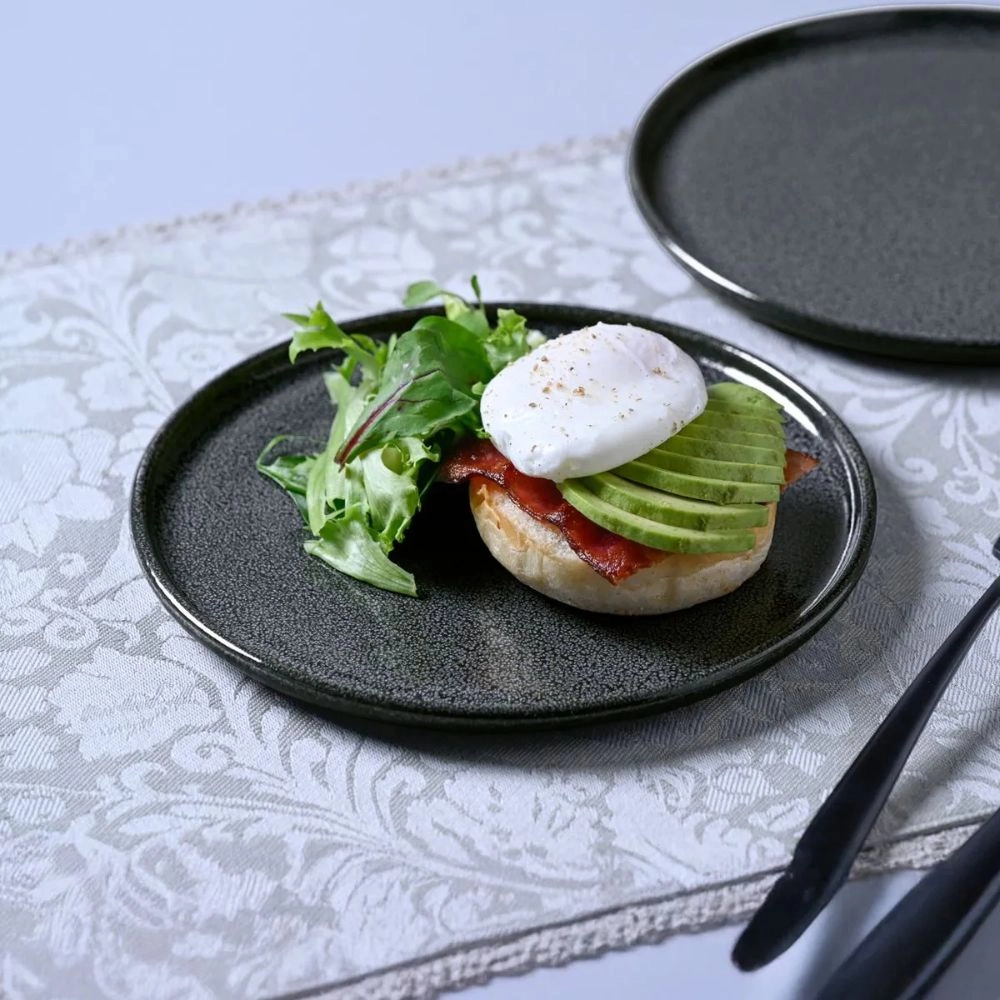 Jogo de Pratos Sobremesa Porto Brasil Basic Dove- 6 Pecas