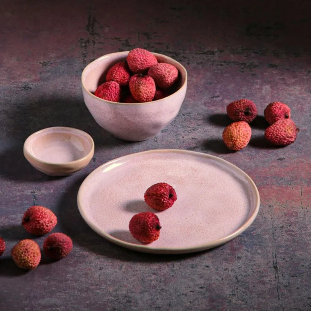 Jogo de Ramequim Porto Brasil Orgânico Litchi 9 X 3 Cm - 6 Peças Jogo de Ramequim Porto Brasil Orgânico Litchi 9 X 3 Cm - 6 Peças