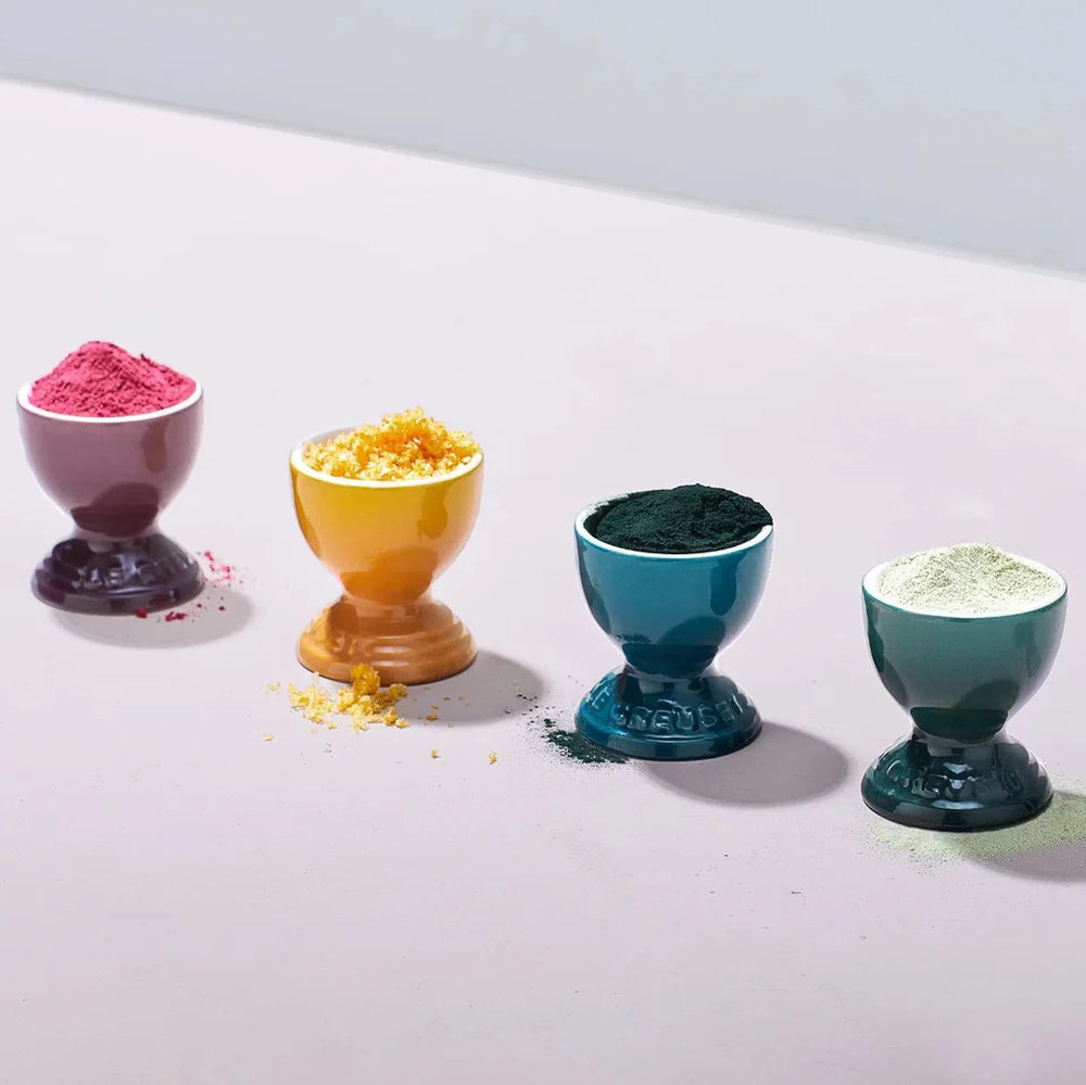 Jogo de Suportes Para Ovo Le Creuset Botanique - 4 Peças