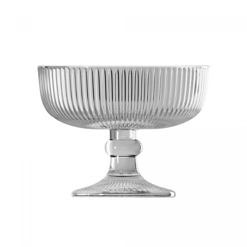 Jogo de Taças Para Sobremesa Wolff Lines 320 Ml - 2 Peças Jogo de Taças Para Sobremesa Wolff Lines 320 Ml - 2 Peças