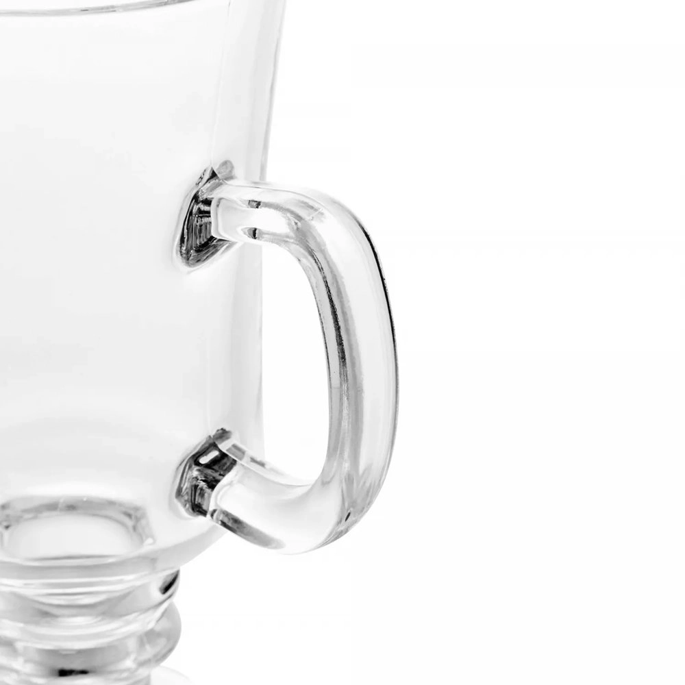 Jogo de Tacas Para Cappuccino Com Alca Lyor 250 Ml - 6 Pecas