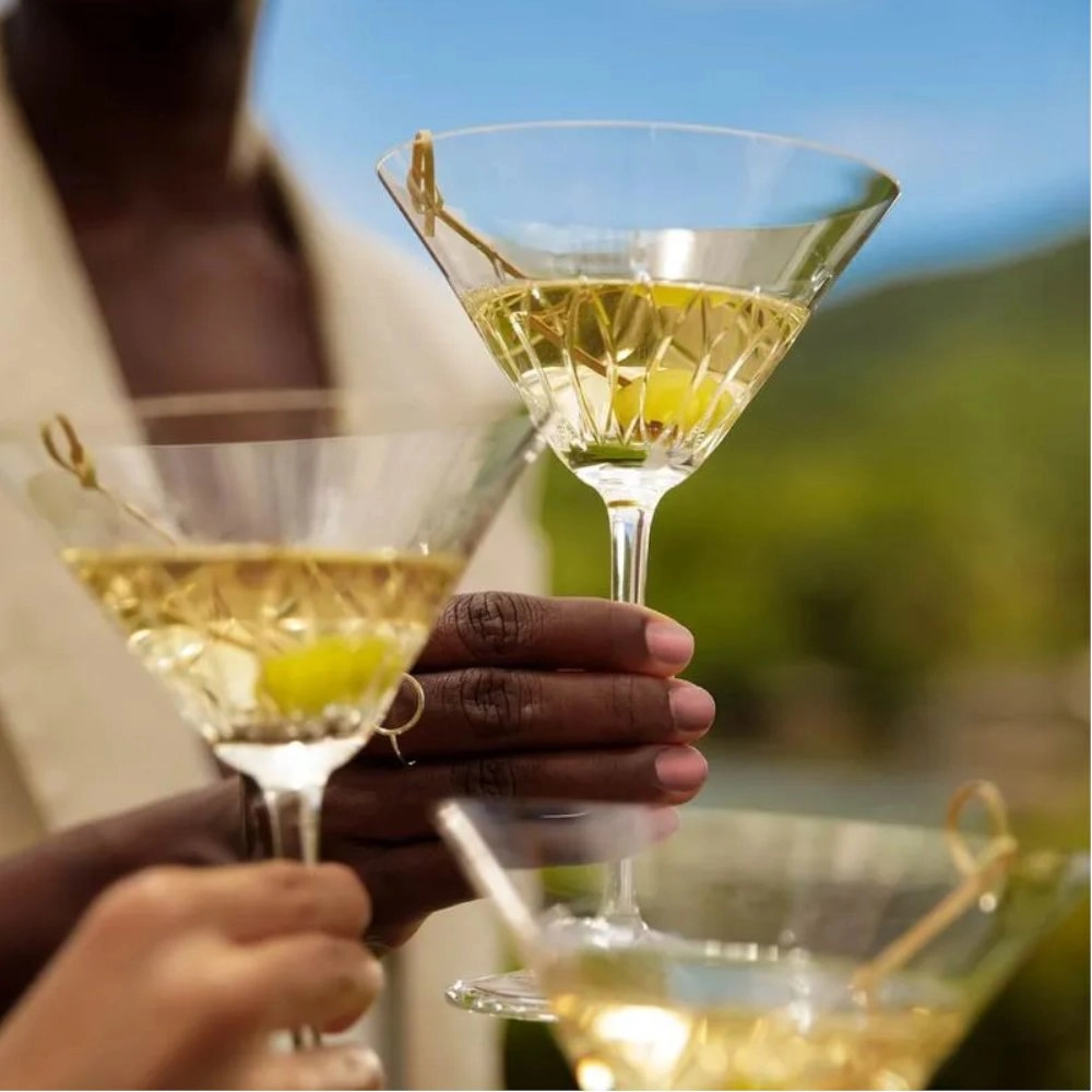 Jogo de Tacas Para Dry Martini Strauss Sommelier Lapidacao 160 320 Ml Jogo de Tacas Para Dry Martini Strauss Sommelier Lapidacao 160 320 Ml