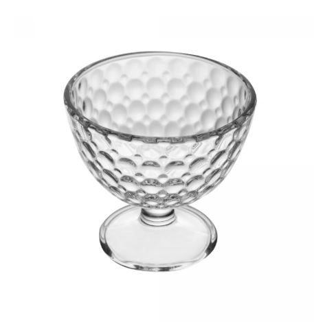 Jogo de Taças Para Sobremesa Lyor Bolhas 300 Ml - 6 Peças Jogo de Taças Para Sobremesa Lyor Bolhas 300 Ml - 6 Peças