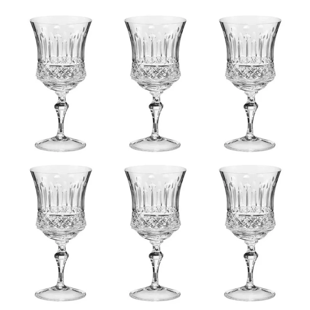 Jogo de Tacas Para Vinho Branco Strauss Monaco 069 Jogo de Tacas Para Vinho Branco Strauss Monaco 069