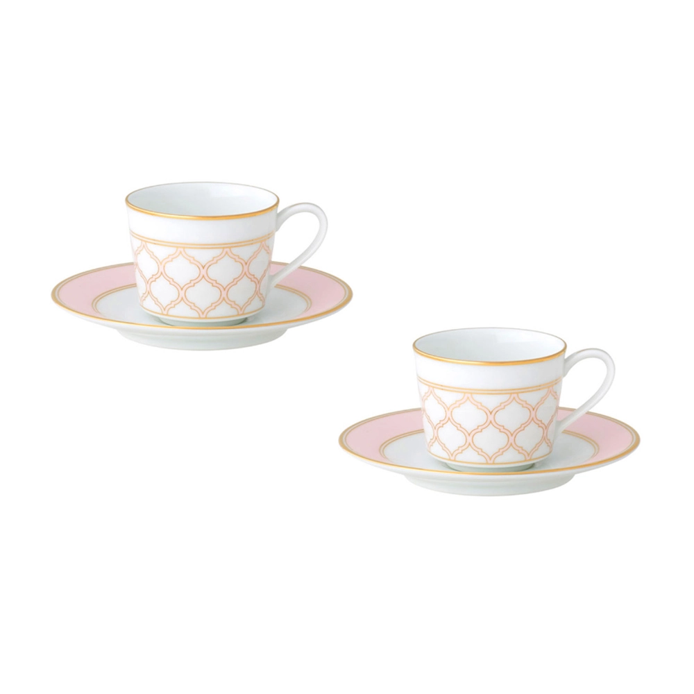 Jogo de Xícaras Para Café Com Pires Noritake Eternal Palace - 6 Peças Jogo de Xícaras Para Café Com Pires Noritake Eternal Palace - 6 Peças