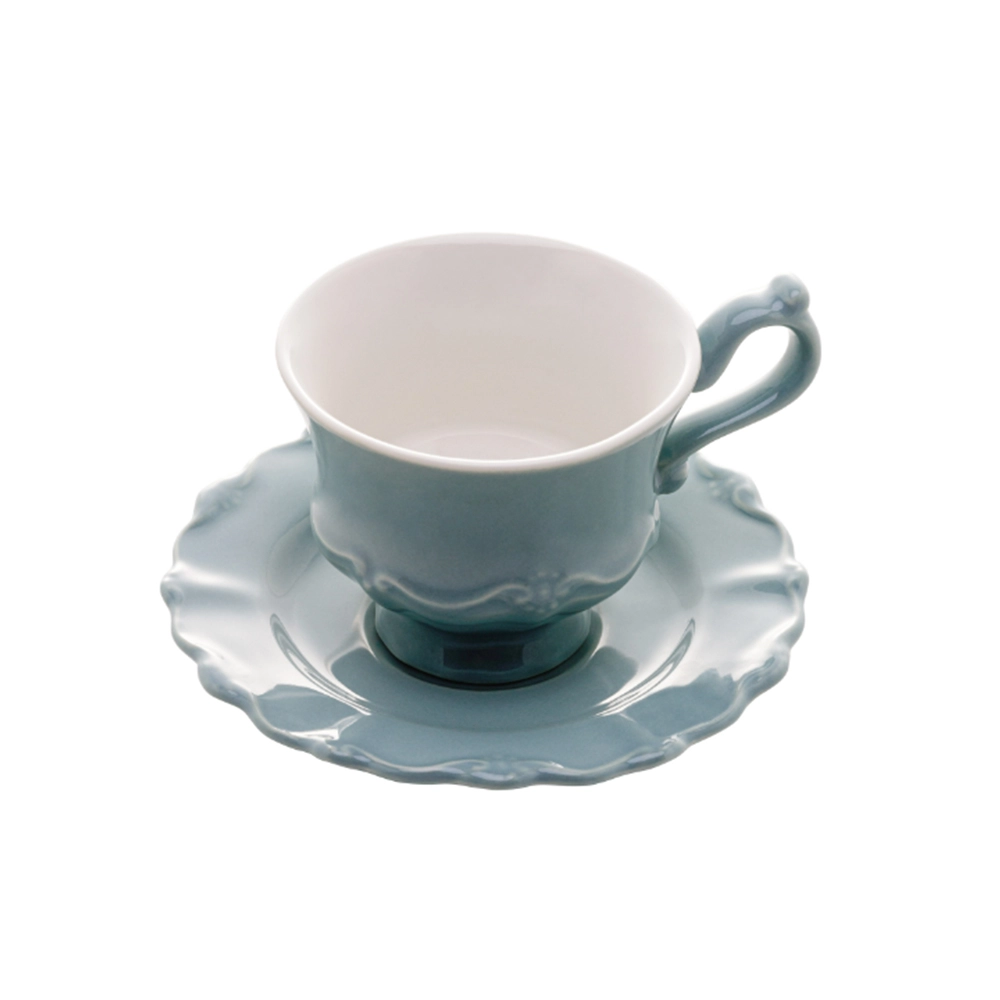 Jogo de Xícaras Para Café Com Pires Wolff Fancy