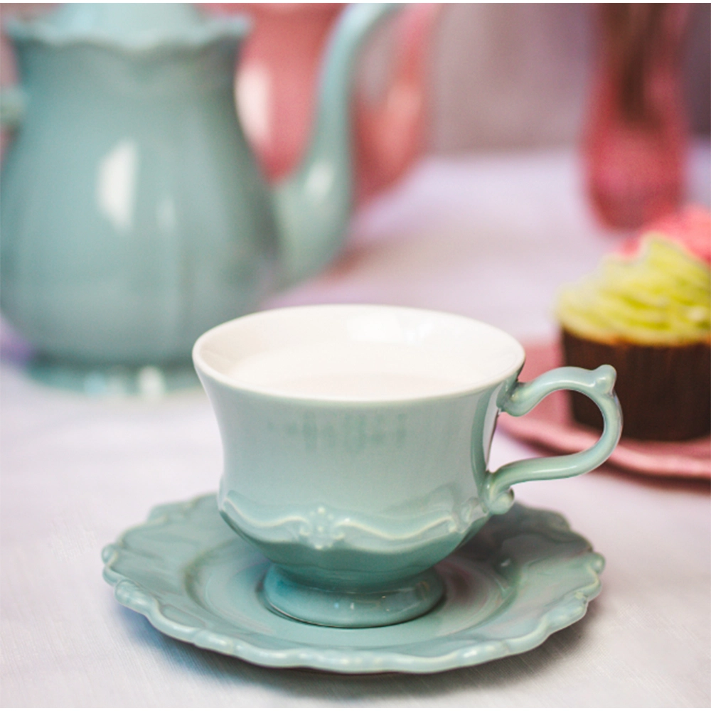 Jogo de Xícaras Para Café Com Pires Wolff Fancy