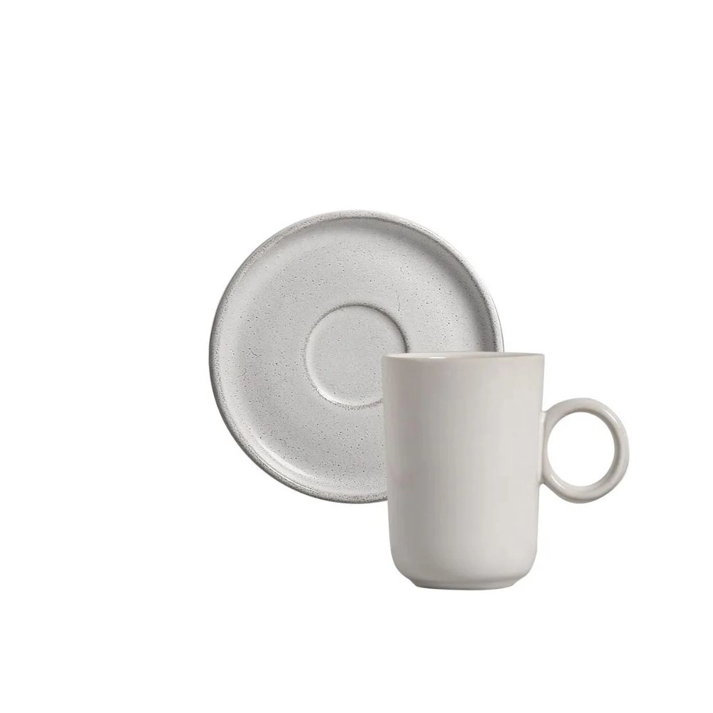 Jogo de Xicaras de Cafe Porto Brasil Basic Snow - 6 Pecas Jogo de Xicaras de Cafe Porto Brasil Basic Snow - 6 Pecas