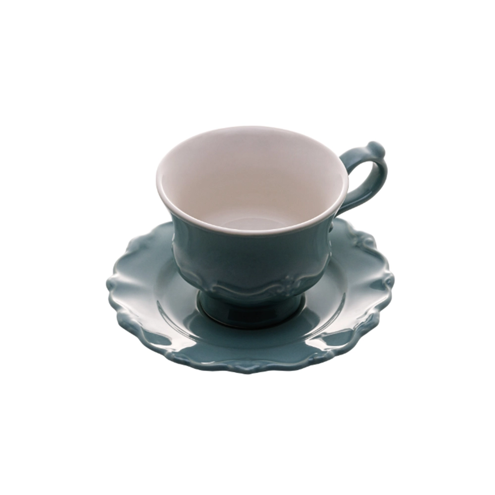 Jogo de Xicaras Para Cha Com Pires Wolff Fancy Menta 200 Ml - 6 Pecas Jogo de Xicaras Para Cha Com Pires Wolff Fancy Menta 200 Ml - 6 Pecas