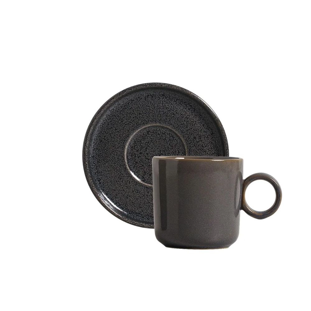 Jogo de Xicaras Para Cha Porto Brasil Basic Dove - 6 Pecas Jogo de Xicaras Para Cha Porto Brasil Basic Dove - 6 Pecas