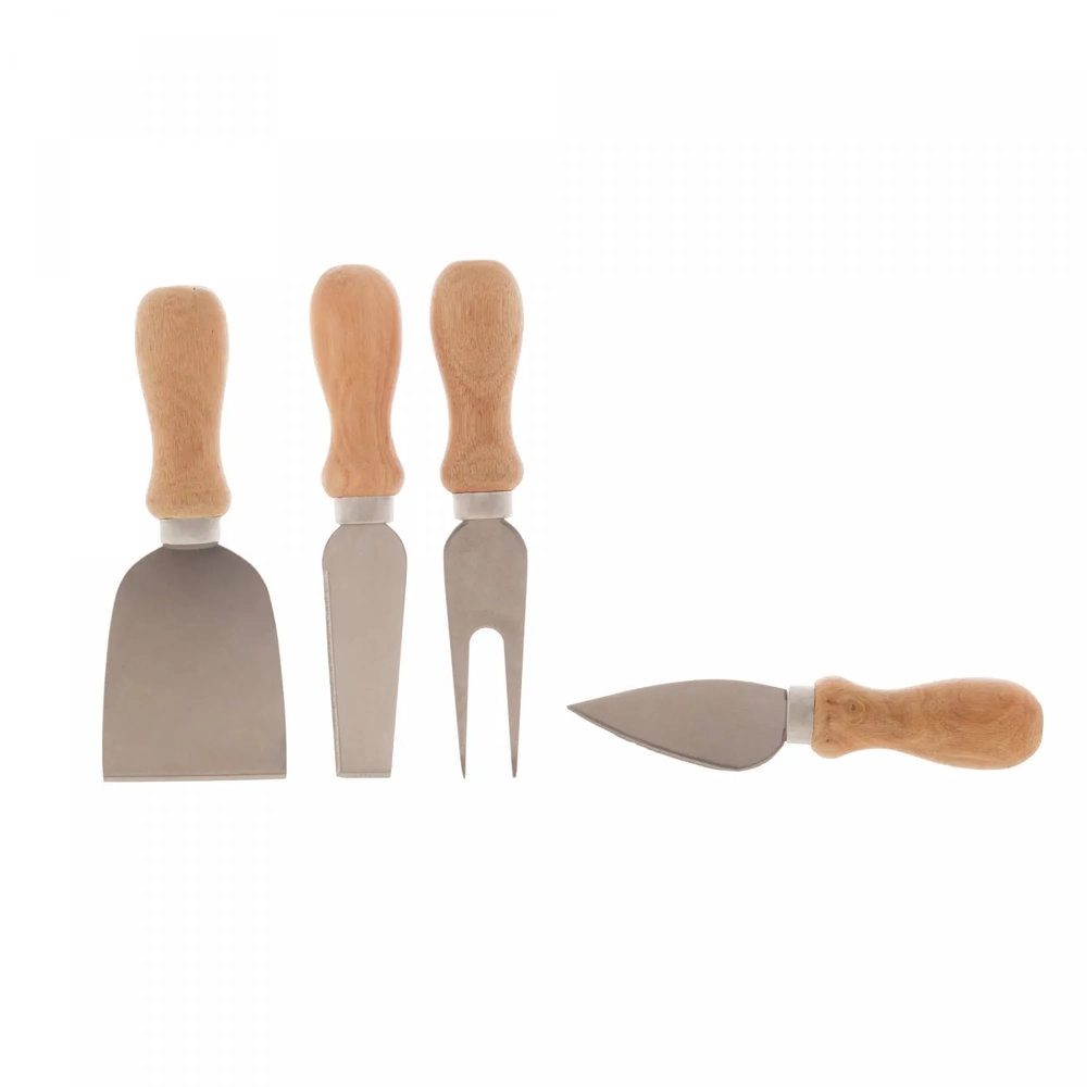 Jogo Para Queijo Lyor Cheese Design 33 X 26,5 Cm - 4 Peças Jogo Para Queijo Lyor Cheese Design 33 X 26,5 Cm - 4 Peças