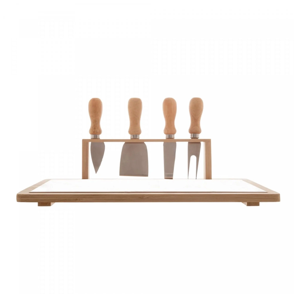 Jogo Para Queijo Lyor Cheese Design 33 X 26,5 Cm - 4 Peças Jogo Para Queijo Lyor Cheese Design 33 X 26,5 Cm - 4 Peças