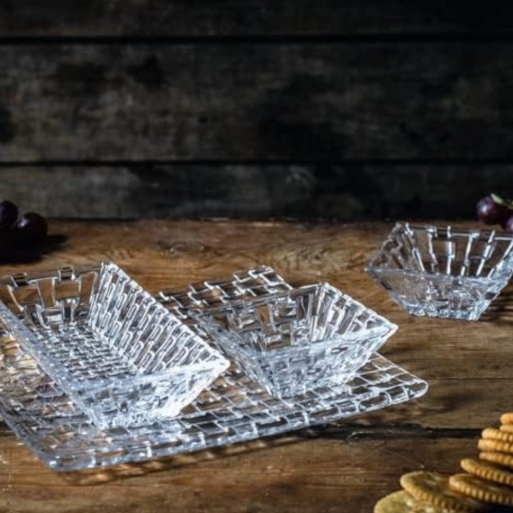 Jogo Para Servir Nachtmann Bossa Nova - 4 Peças Jogo Para Servir Nachtmann Bossa Nova - 4 Peças