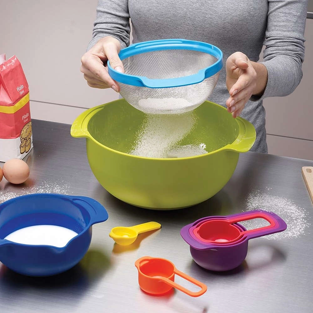 Kit de Tigelas e Xicaras Para Misturar Joseph Joseph Nest 9 Pecas Kit de Tigelas e Xicaras Para Misturar Joseph Joseph Nest 9 Pecas