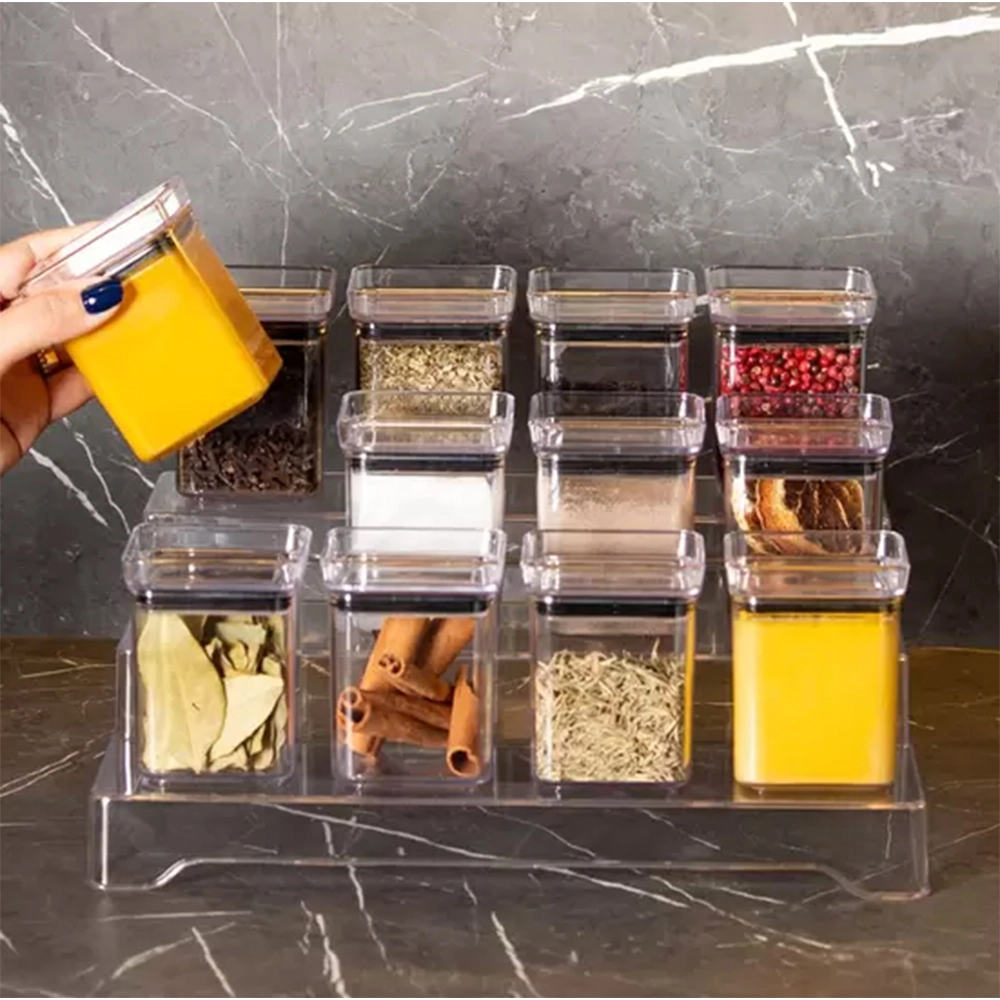 Kit Porta Temperos Paramount Lumini - 13 Peças Kit Porta Temperos Paramount Lumini - 13 Peças