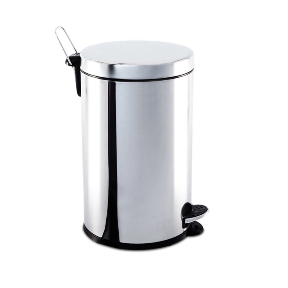 Lixeira Com Pedal e Balde Brinox Decorline 12 Litros