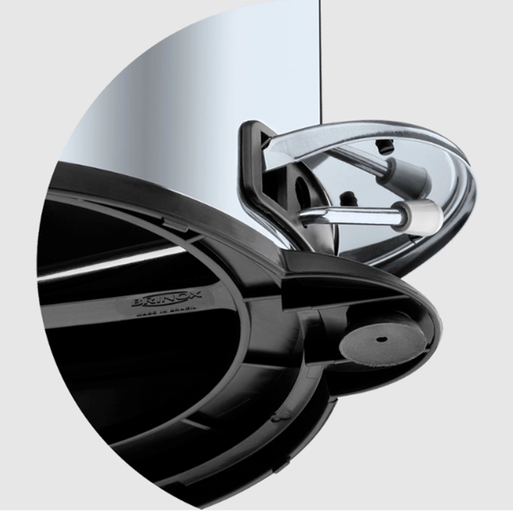 Lixeira Com Pedal e Balde Brinox Decorline 36 Litros Lixeira Com Pedal e Balde Brinox Decorline 36 Litros
