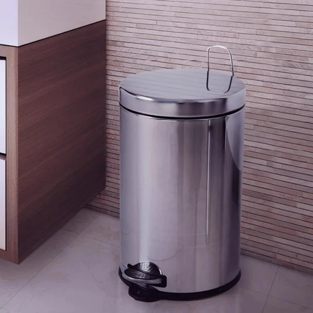 Lixeira Com Pedal e Balde Brinox Decorline 5 Litros