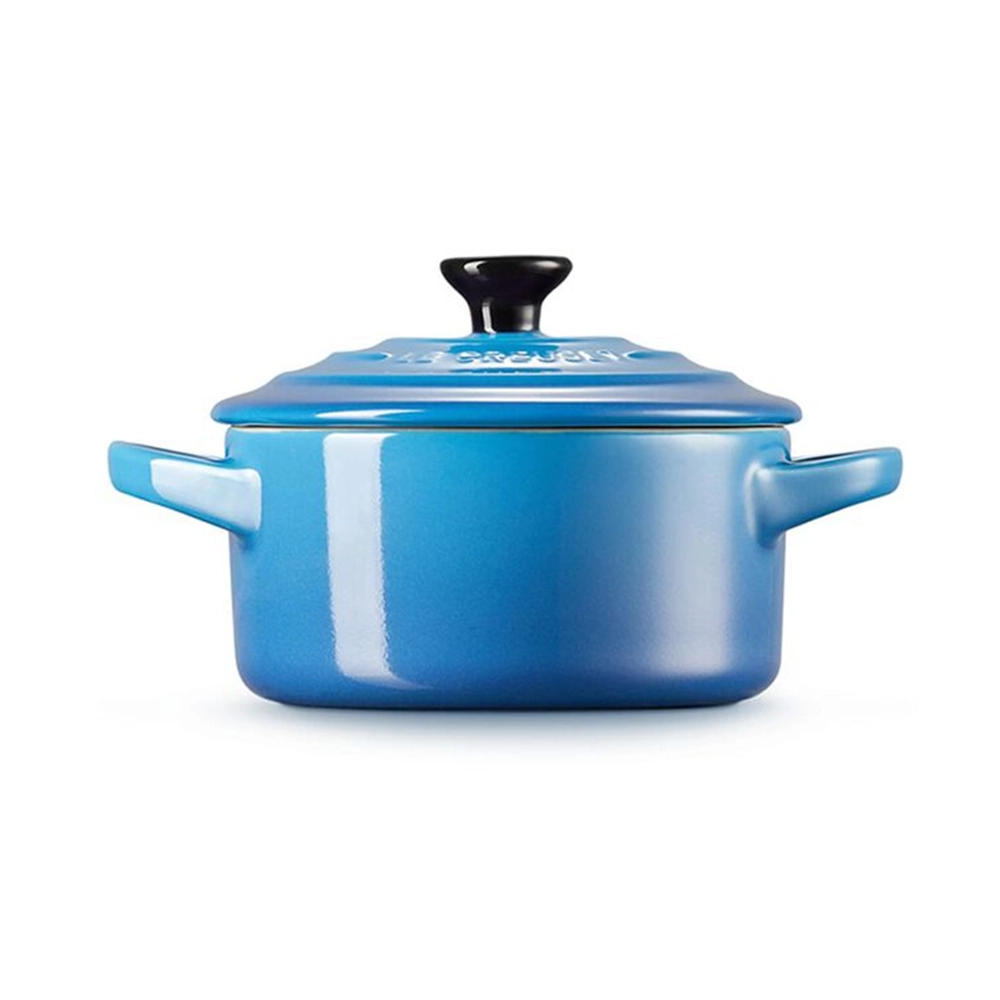 Mini Cocotte Com Pegador Preto Le Creuset 10 Cm