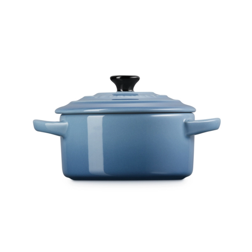 Mini Cocotte Com Pegador Preto Le Creuset 10 Cm