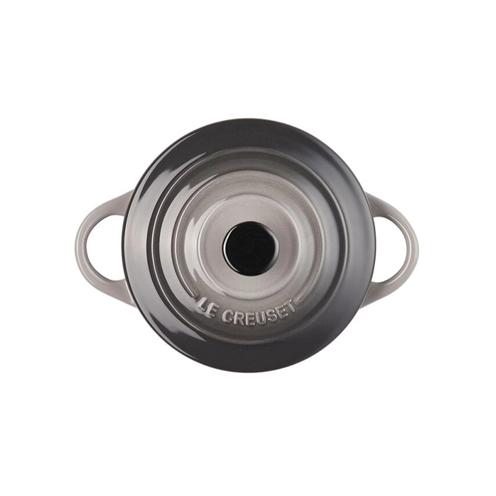 Mini Cocotte Com Pegador Preto Le Creuset 10 Cm Mini Cocotte Com Pegador Preto Le Creuset 10 Cm