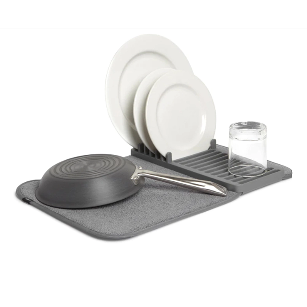 Mini Tapete Escorredor de Pratos Umbra Udry 1,75 X 13 X 20 Cm Mini Tapete Escorredor de Pratos Umbra Udry 1,75 X 13 X 20 Cm