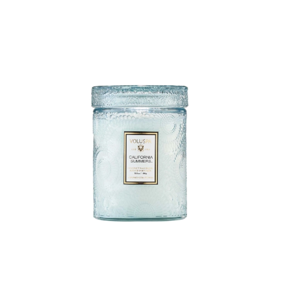 Mini Vela Pote de Vidro 50h Voluspa Coleção Japonica