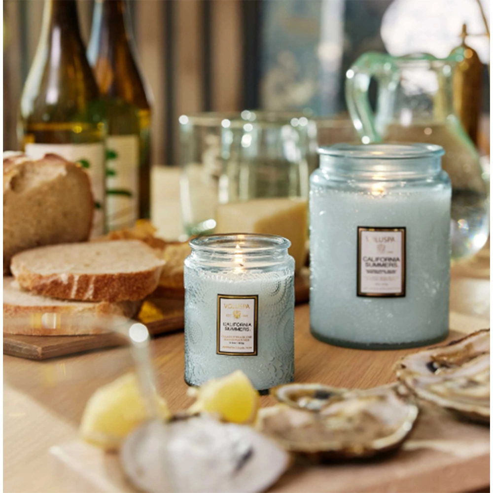 Mini Vela Pote de Vidro 50h Voluspa Coleção Japonica