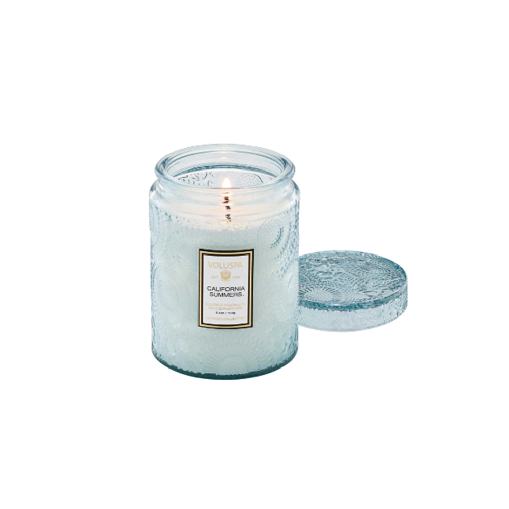 Mini Vela Pote de Vidro 50h Voluspa Coleção Japonica