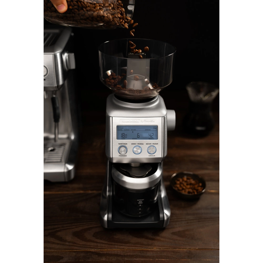 Moedor de Cafe Tramontina By Breville Express Prata Moedor de Cafe Tramontina By Breville Express Prata