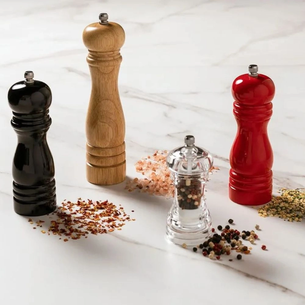 Moedor de Pimenta e Sal Brinox Parma Madeira 21 X 5 Cm