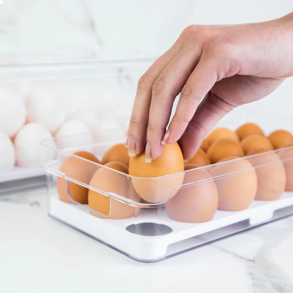 Organizador de Ovos Ou Clear Fresh 18 Unidades Organizador de Ovos Ou Clear Fresh 18 Unidades