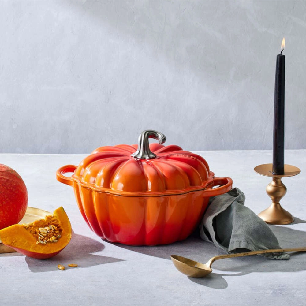 Panela Abóbora Le Creuset Signature 24 Cm Panela Abóbora Le Creuset Signature 24 Cm