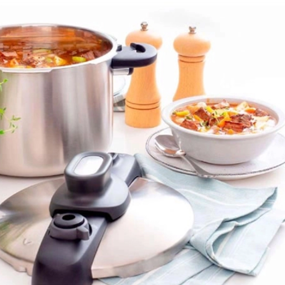 Panela de Pressão Com Cesto de Vapor T-fal Opti&#039;space 7 Litros