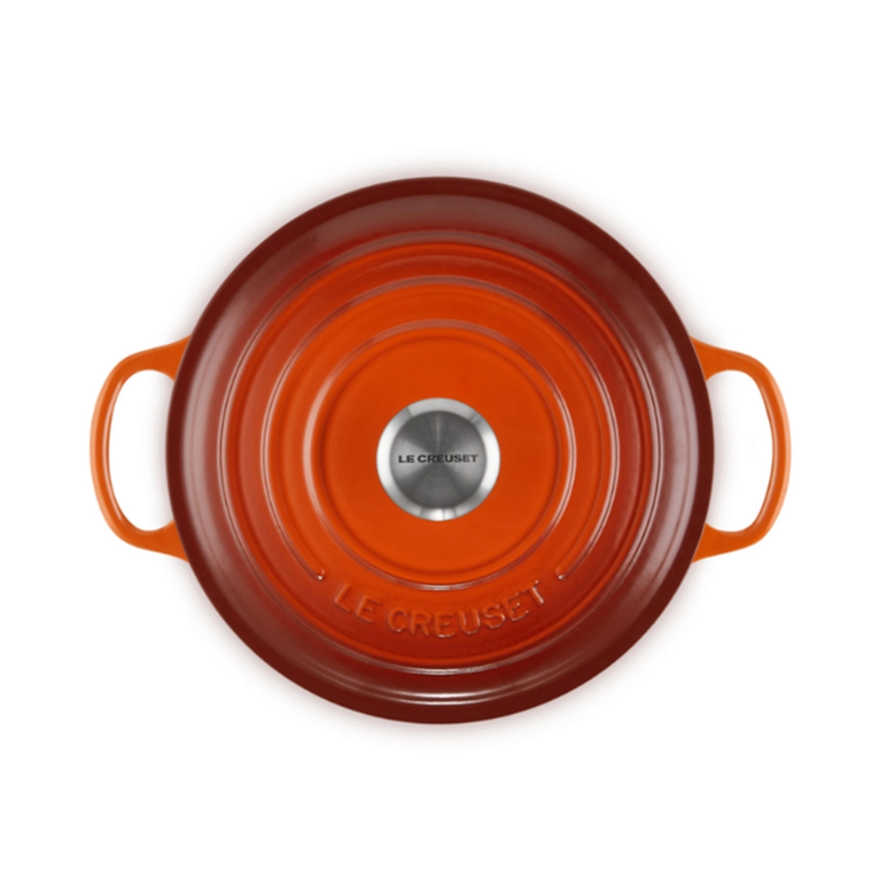 Panela Redonda Le Creuset Signature 22 Cm Panela Redonda Le Creuset Signature 22 Cm
