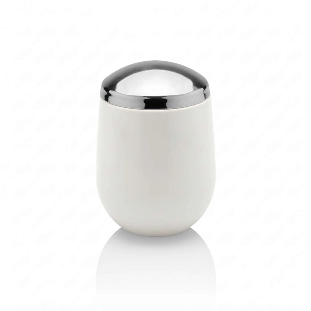 Porta Algodao Ou Cromo New Belly Branco Porta Algodao Ou Cromo New Belly Branco