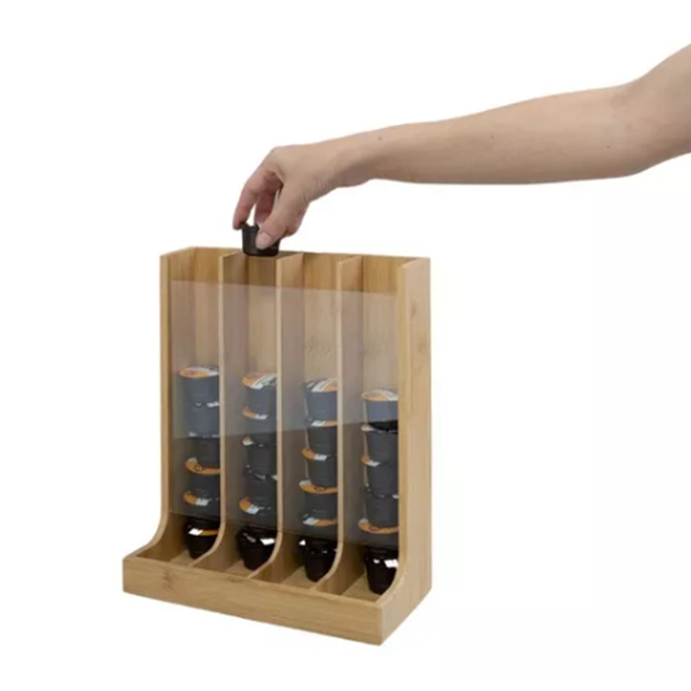 Porta Cápsulas Vertical Oikos Bambu 30 X 25 Cm