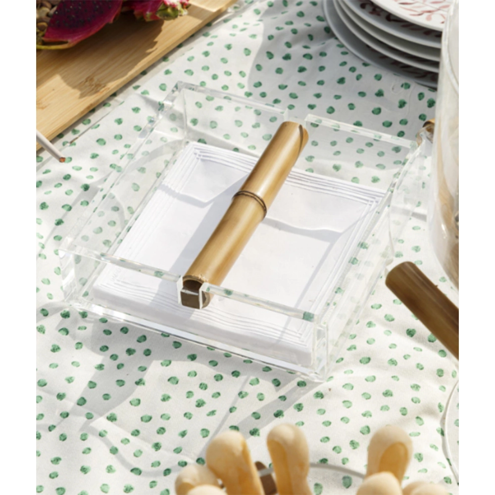 Porta Guardanapos Onom Bambu 5 X 14,4 X 14,4 Cm