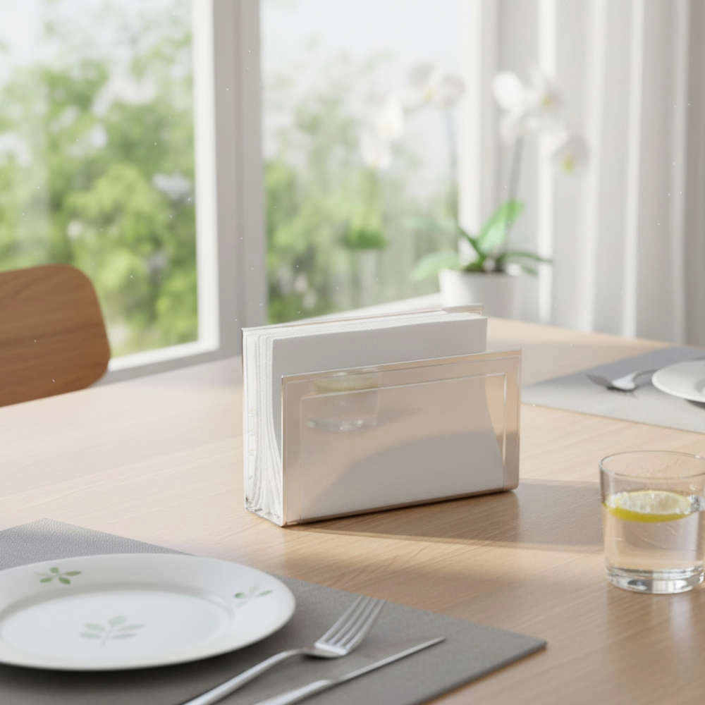 Porta Guardanapos Retangular St James Com Friso Porta Guardanapos Retangular St James Com Friso